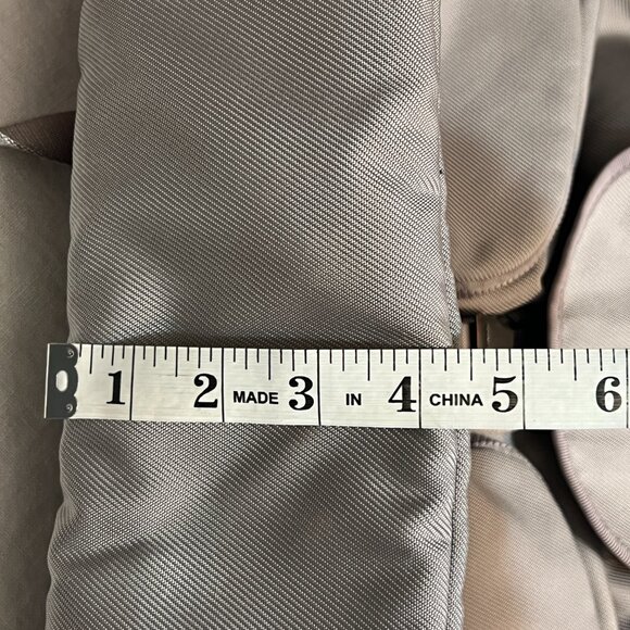 Lululemon City Adventurer Backpack Mini Gray Drawstring Flap Zip Gym Travel Bag - Picture 13 of 15